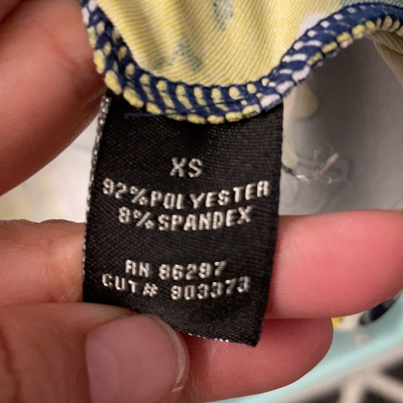 BCBG MAX AZRIA spring dress with drawstring and pockets sz XS - Picture 7 of 8